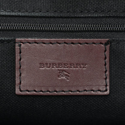 Burberry Haymarket Check Studded Tote Chocolate 6 of 12