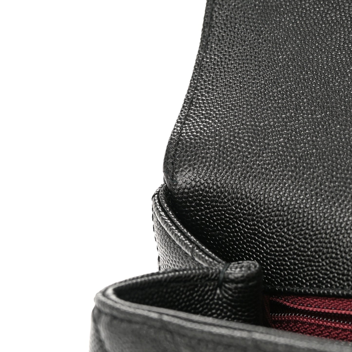 Caviar Chevron Quilted Small Coco Handle Flap So Black