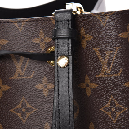 Louis Vuitton Monogram Neonoe MM Black 12 of 13