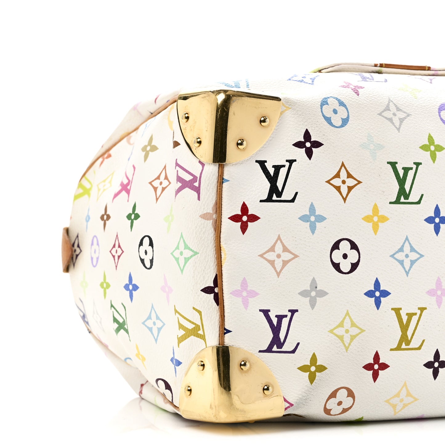 Monogram Multicolor Speedy 30 White