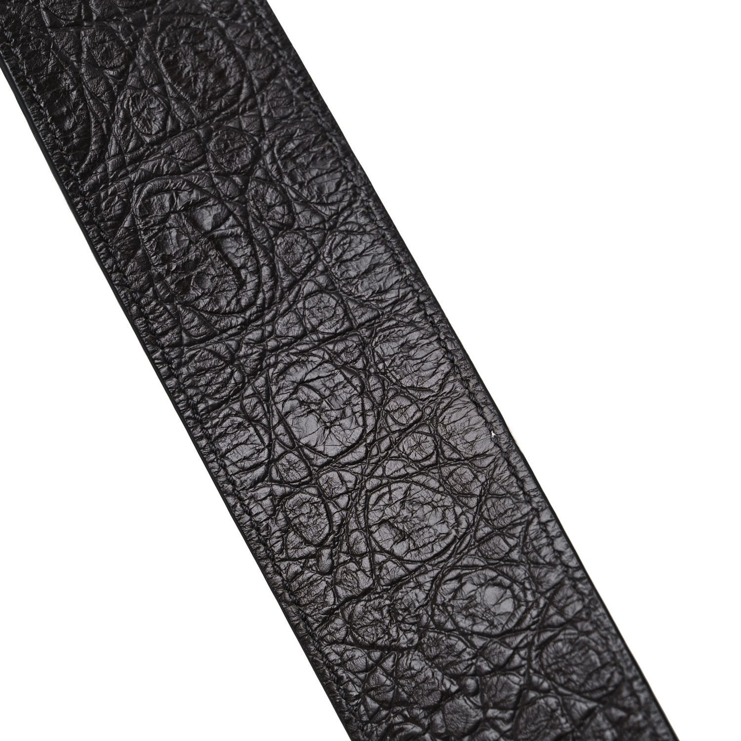 Calfskin Crocodile Embossed Small Monogram Downtown Cabas Earth