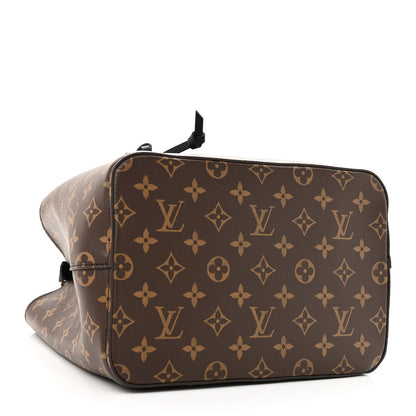 Louis Vuitton Monogram Neonoe MM Black 4 of 9