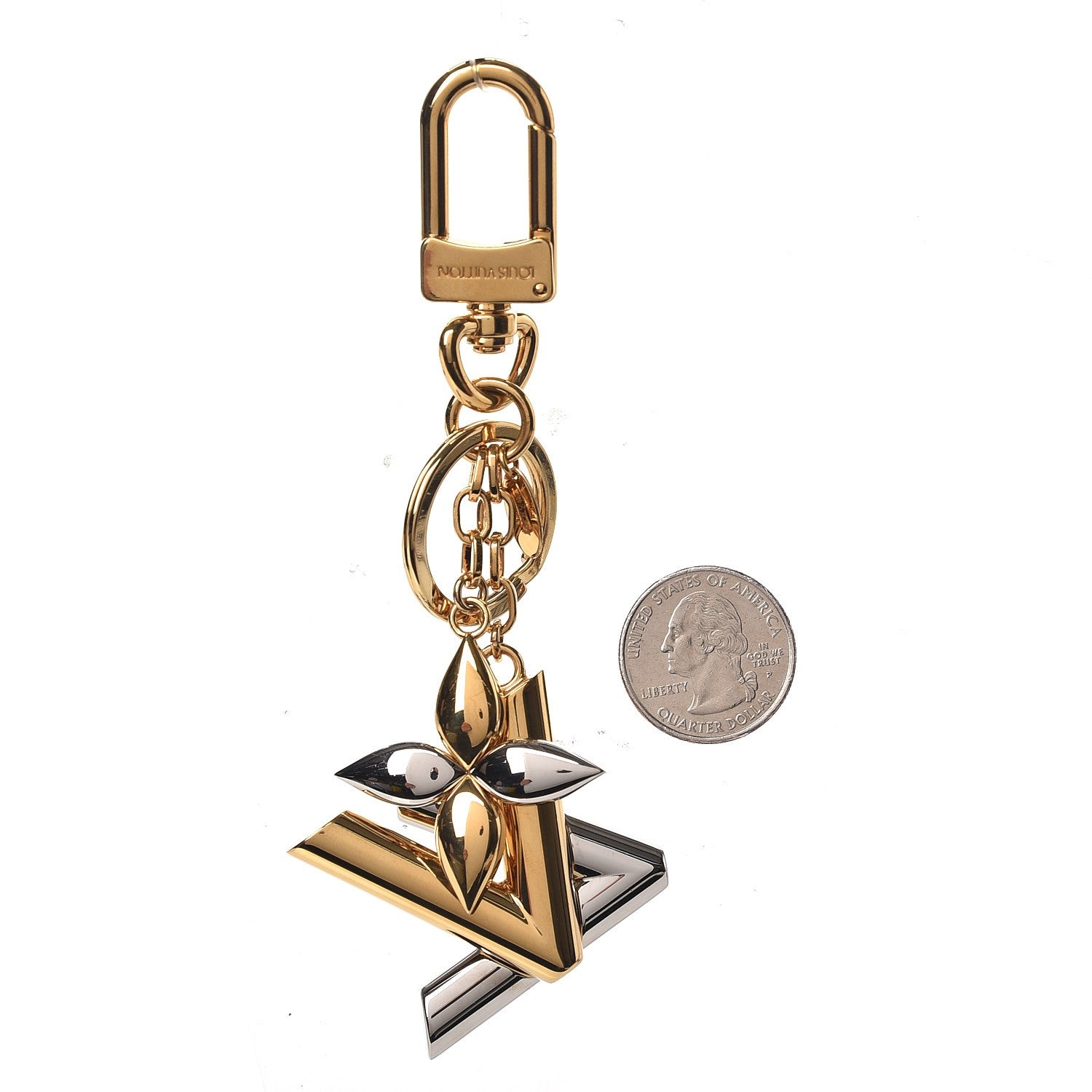 Louis Vuitton Twist Bag Charm Key Holder 2 of 3