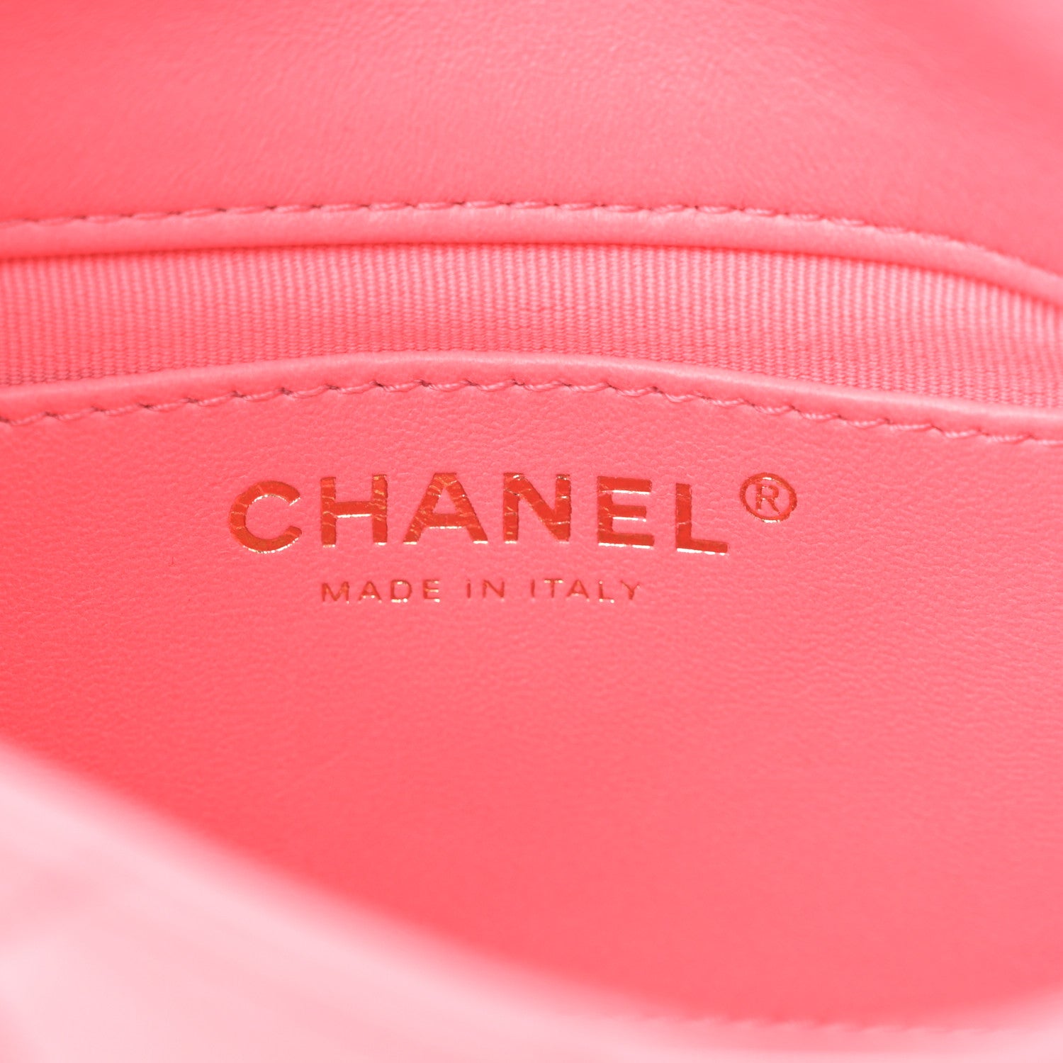 Chanel Lambskin Quilted Mini Funky Town Flap Pink 6 of 10