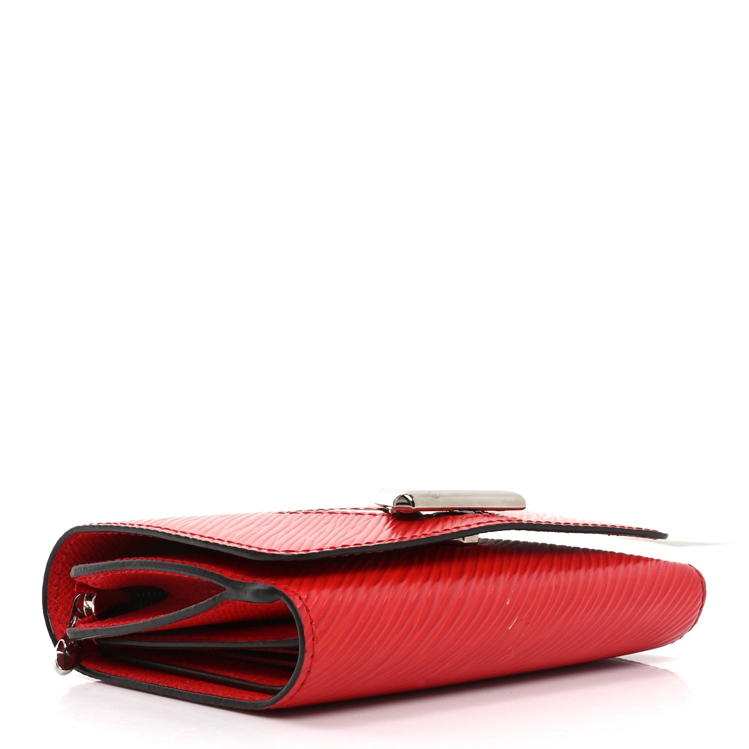 Louis Vuitton Epi Twist Compact Wallet Coquelicot 4 of 7