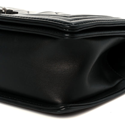 Chanel Calfskin Quilted Medium Boy Flap Black 10 of 11