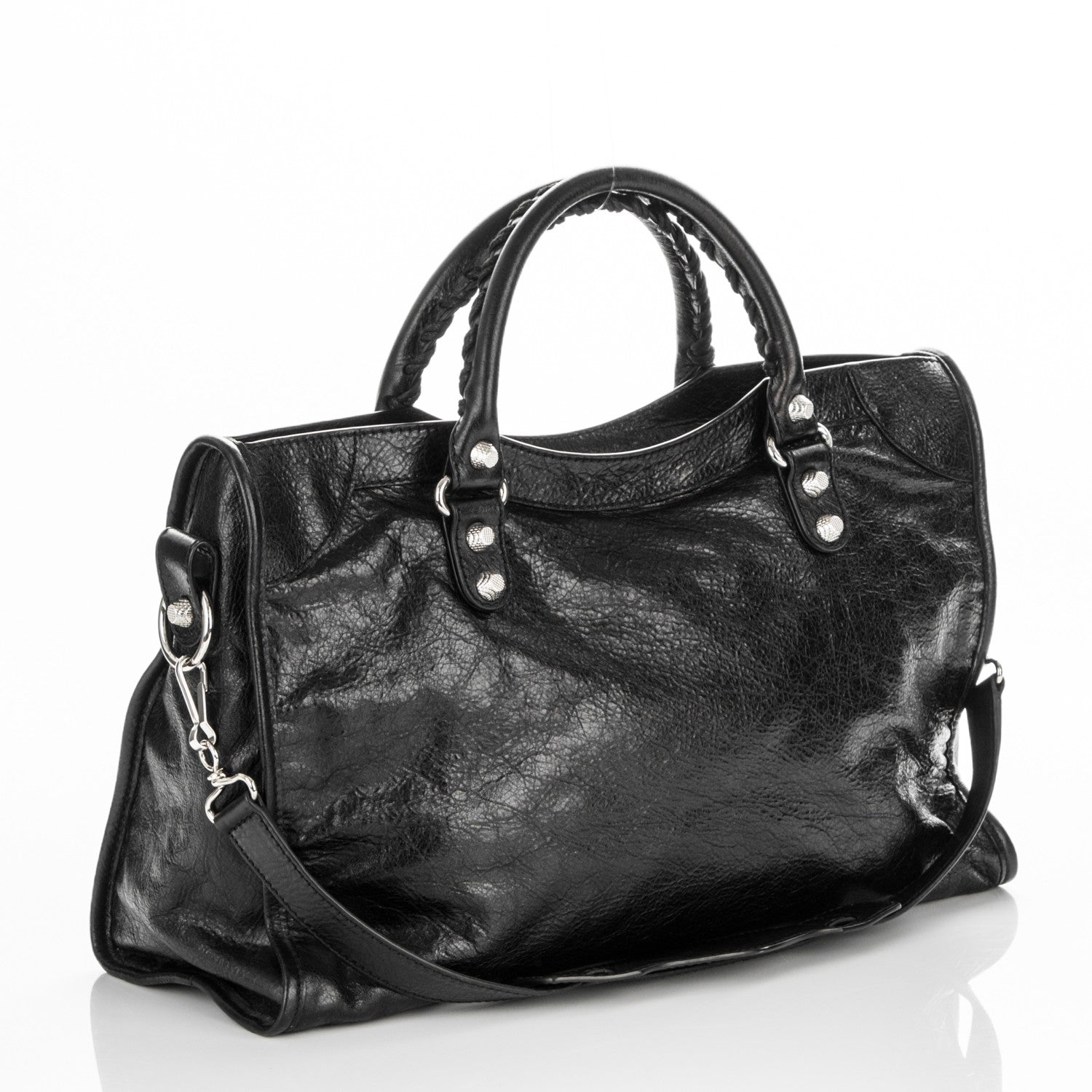 Balenciaga Agneau Giant 12 Silver Hardware City Black 3 of 7
