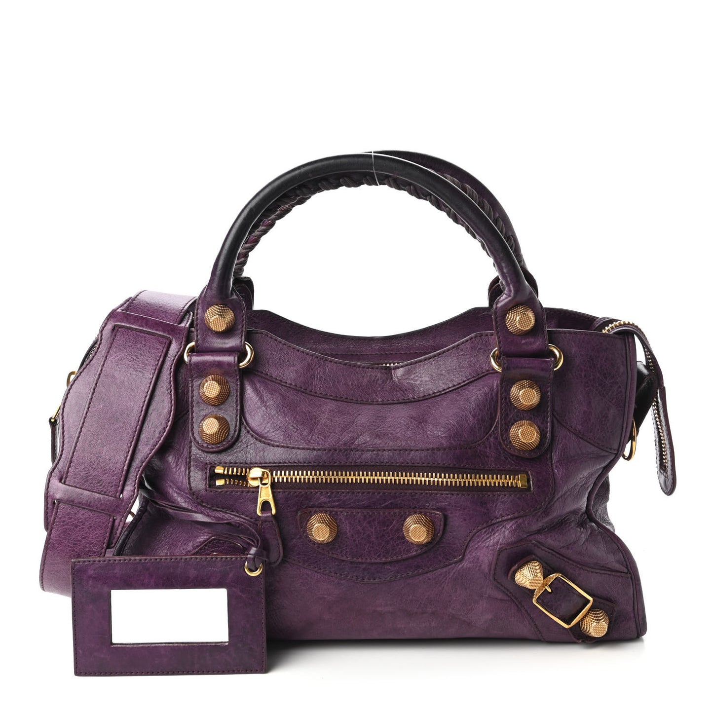 Agneau Giant 21 Gold Hardware City Raisin