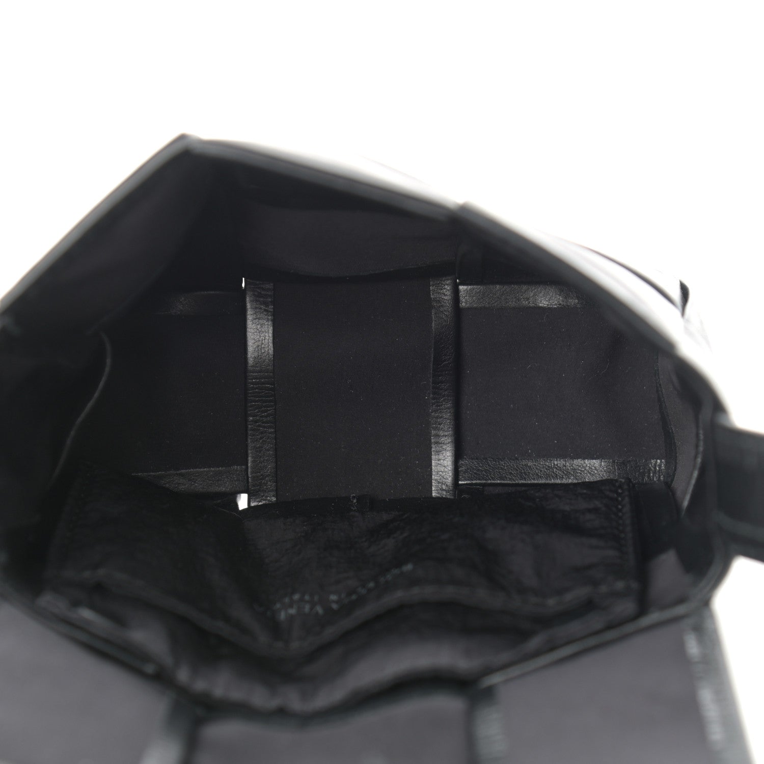 Bottega Veneta Paper Calfskin Intrecciato Cassette Black 5 of 8