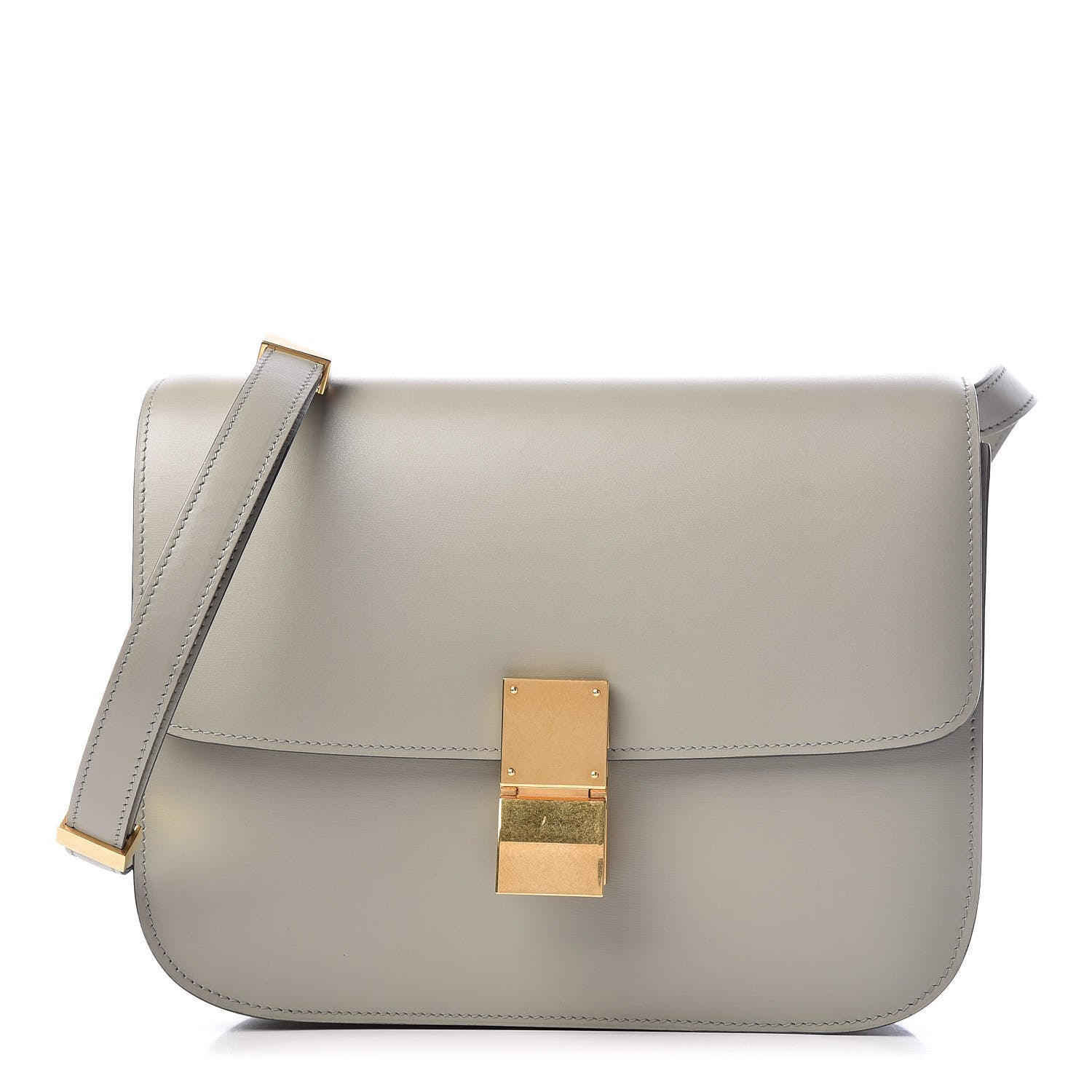 Celine Box Calfskin Medium Classic Box Flap Bag Jade 1 of 13