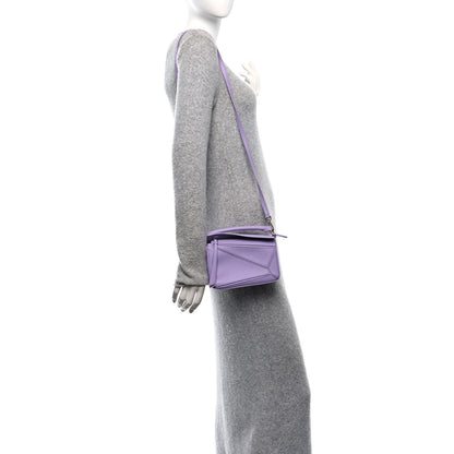 Loewe Calfskin Mini Puzzle Bag Light Mauve 2 of 13