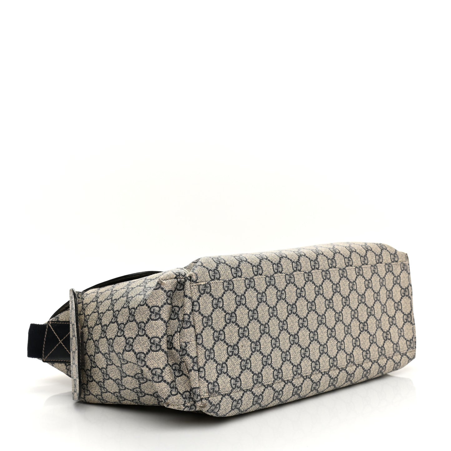GG Plus Monogram Messenger Diaper Bag Navy
