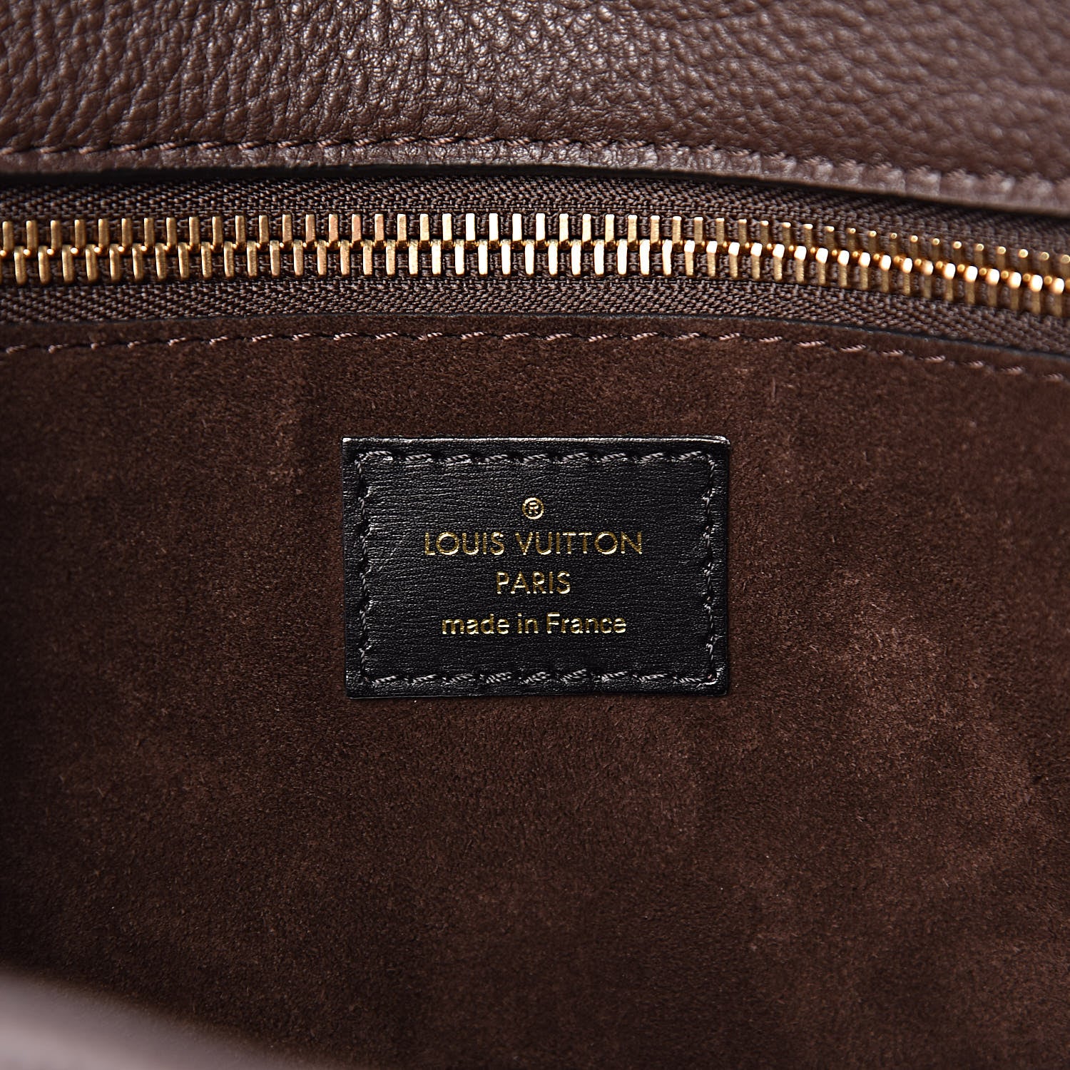 Louis Vuitton Veau Cachemire Tote W PM Chocolate 6 of 13