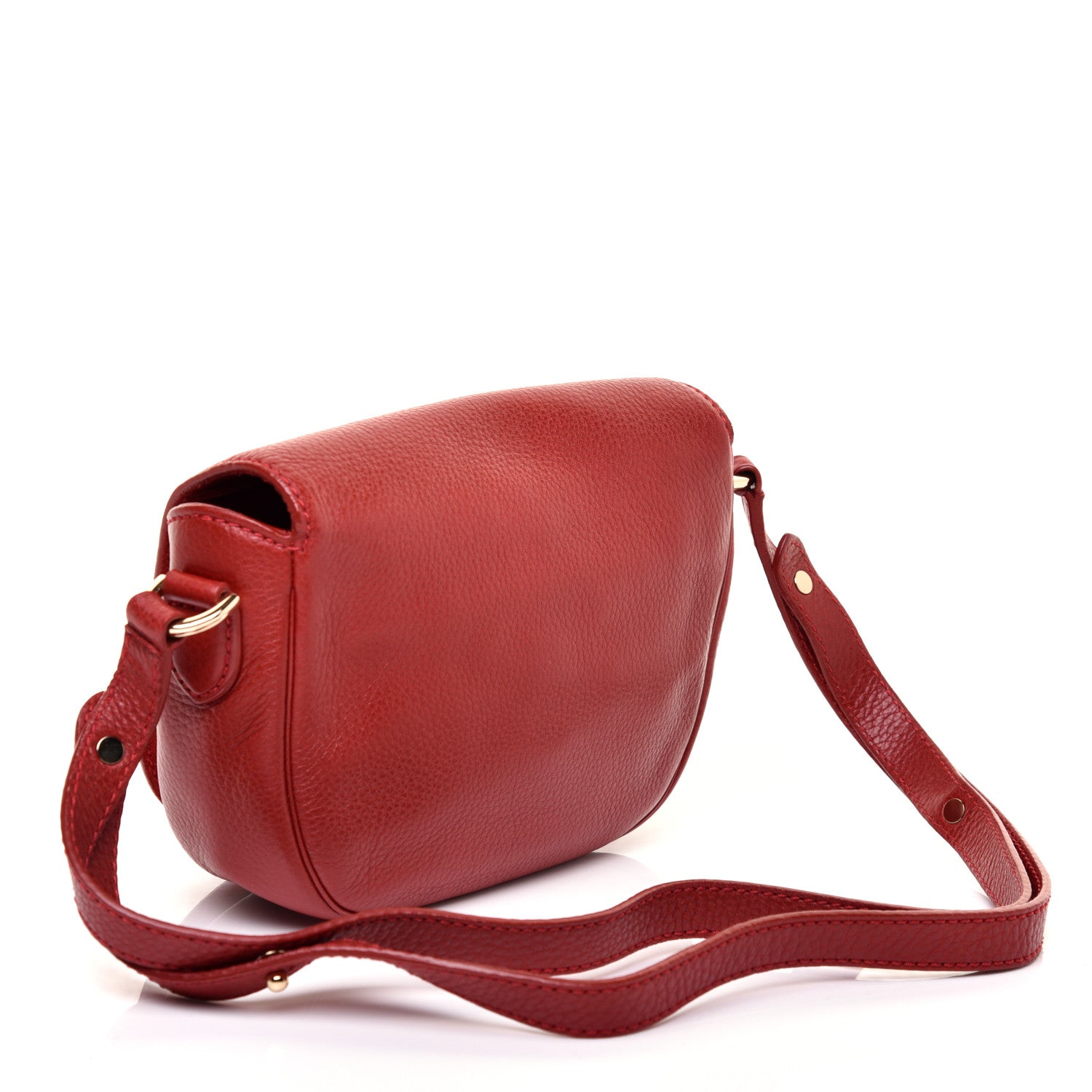 Mulberry Soft Small Grain Small Tessie Satchel Scarlet 3 of 13