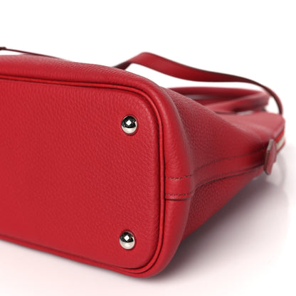 Hermes Taurillon Clemence Bolide 31 Rouge Garance 8 of 10