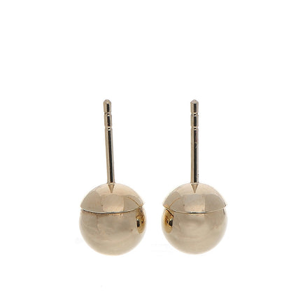Christian Dior Cannage Mise En Dior Tribal Earrings Gold 4 of 5