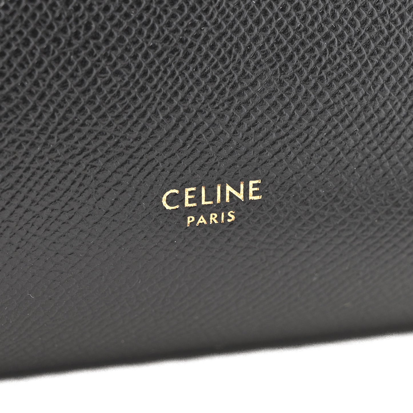 Grained Calfskin Micro Belt Bag Black