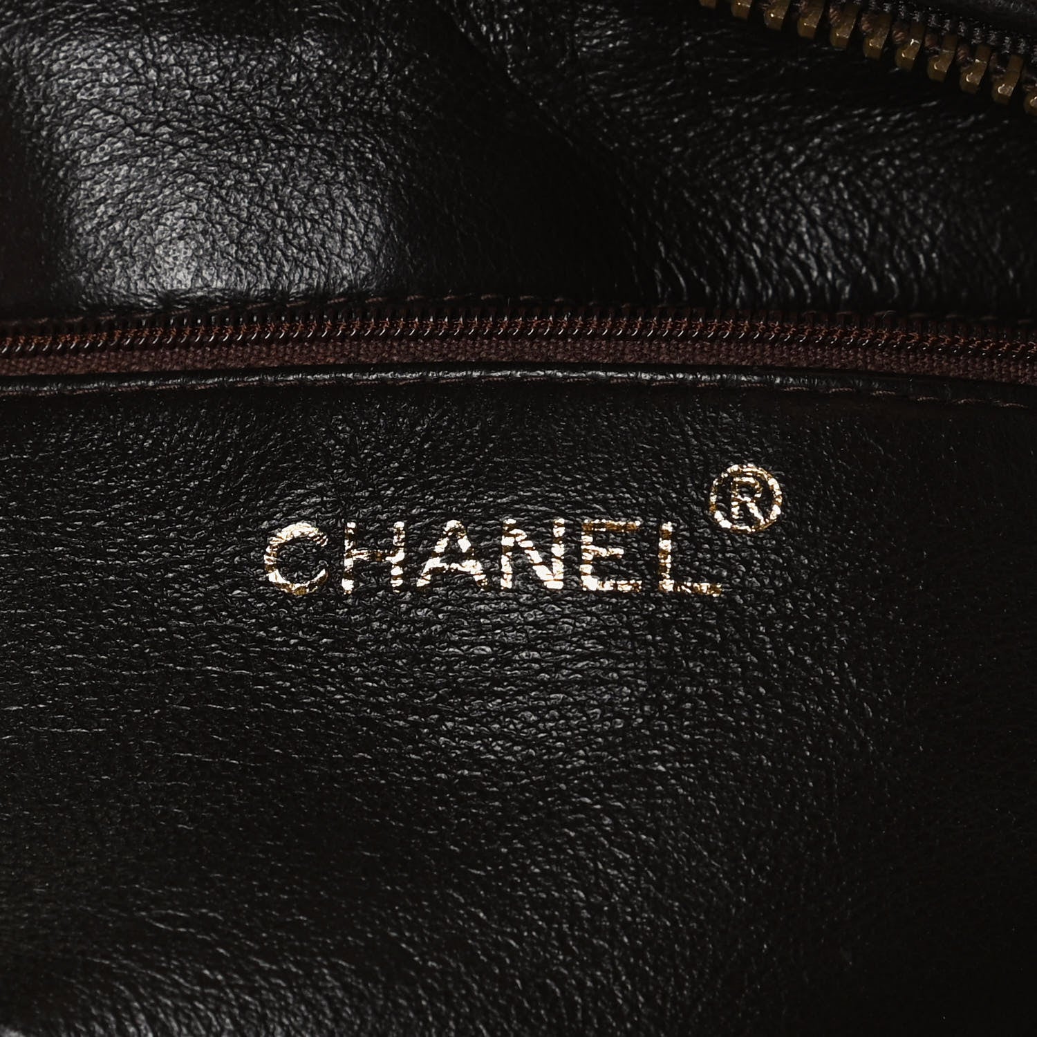 Chanel Lambskin Quilted Tassel Camera Case Brown 6 of 9
