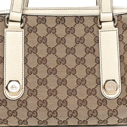 Gucci Monogram Small Charmy Boston White 8 of 10