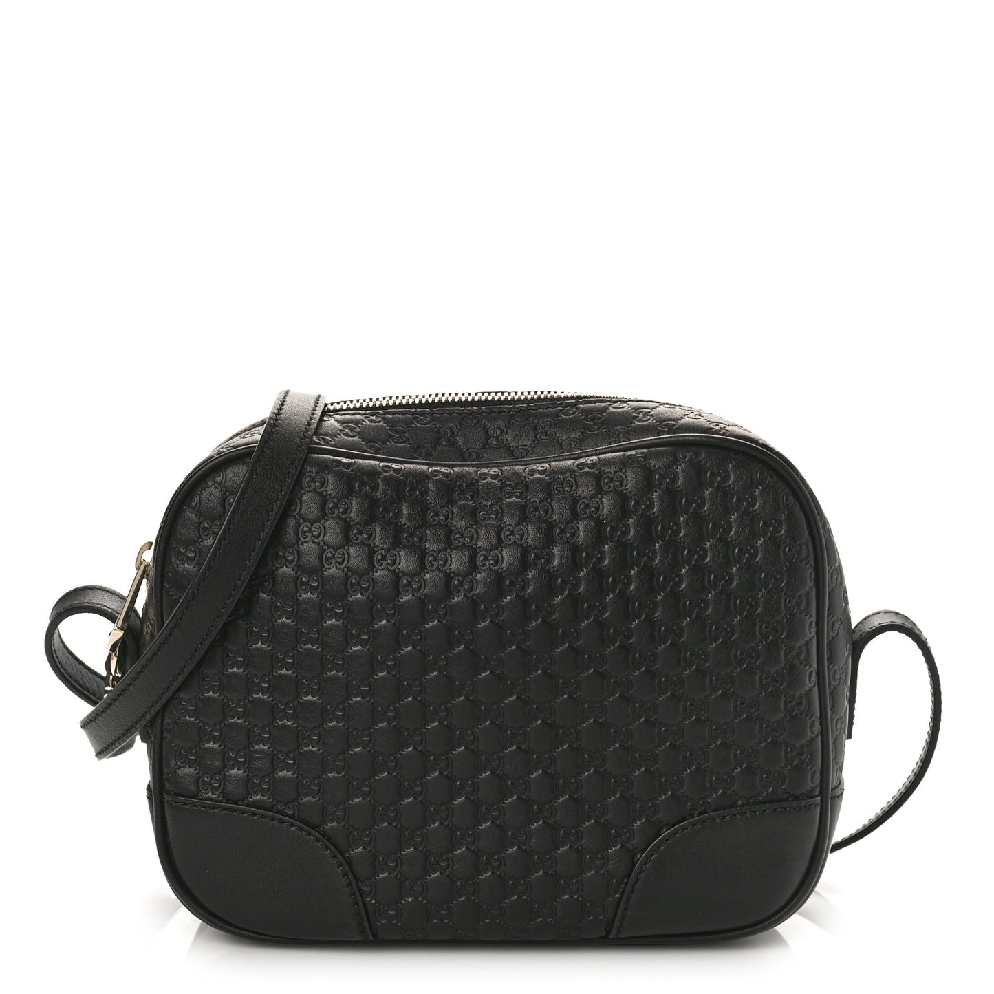 Microguccissima Mini Bree Messenger Bag Black