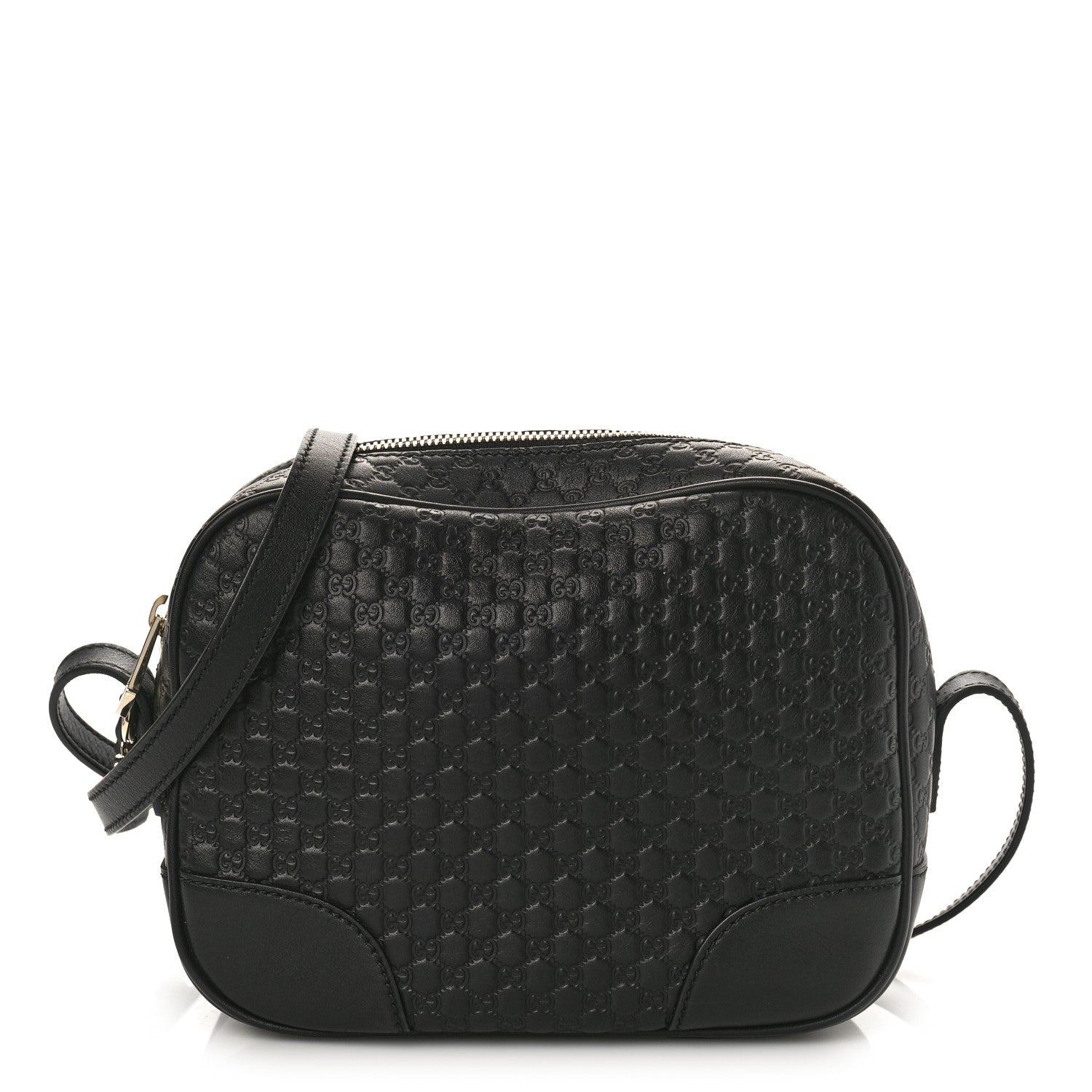Gucci Microguccissima Mini Bree Messenger Bag Black 1 of 10