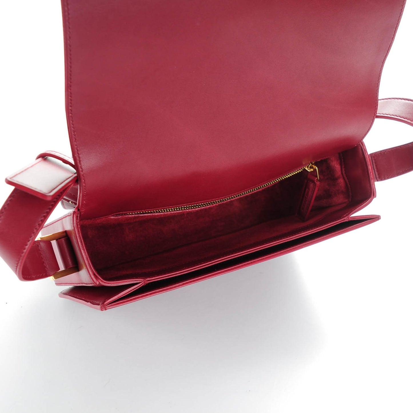 Calfskin Medium Classic Monogram Universite Bag Oxblood