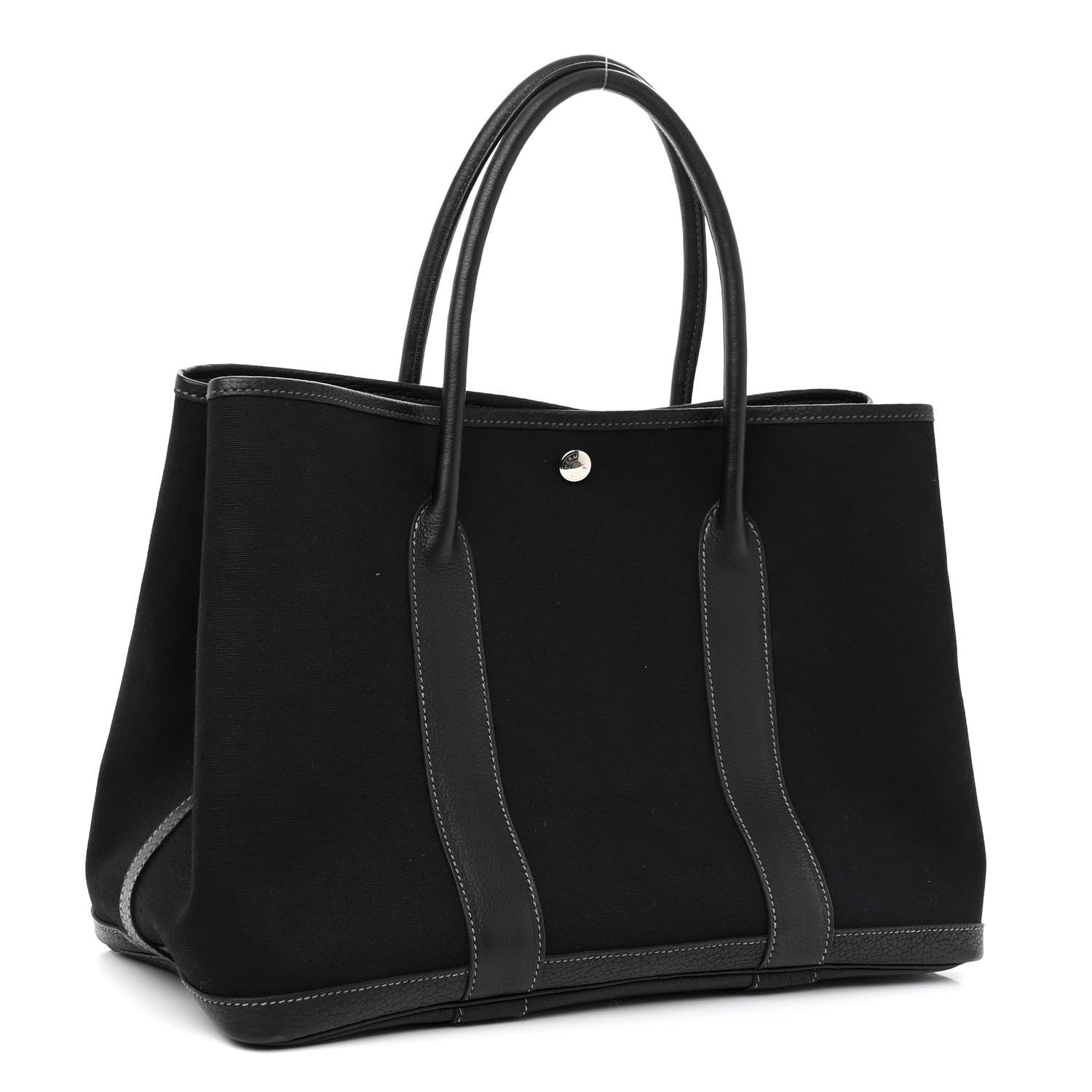 Hermes Toile Negonda Garden Party Tote 36 MM Black 3 of 12