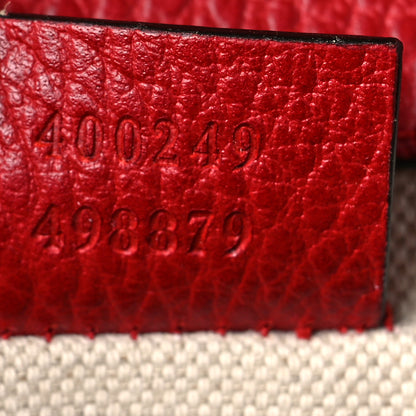 Gucci Dollar Calfskin Swarovski Crystal Small Dionysus Shoulder Bag Hibiscus Red 7 of 8