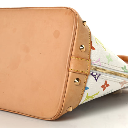 Louis Vuitton Monogram Multicolor Alma White 9 of 9