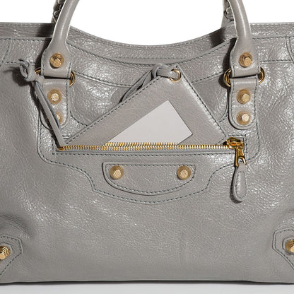Balenciaga Agneau Giant 12 Gold Hardware City Gris Pyrite 11 of 11