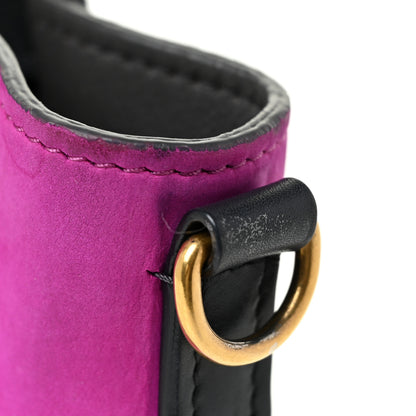 Celine Baby Grained Calfskin Nubuck Nano Tri-Color Luggage Fuchsia 21 of 26