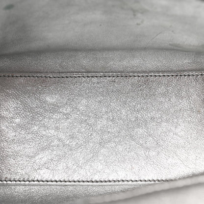 Celine Laminated Lambskin Nano Luggage Silver 5 of 17