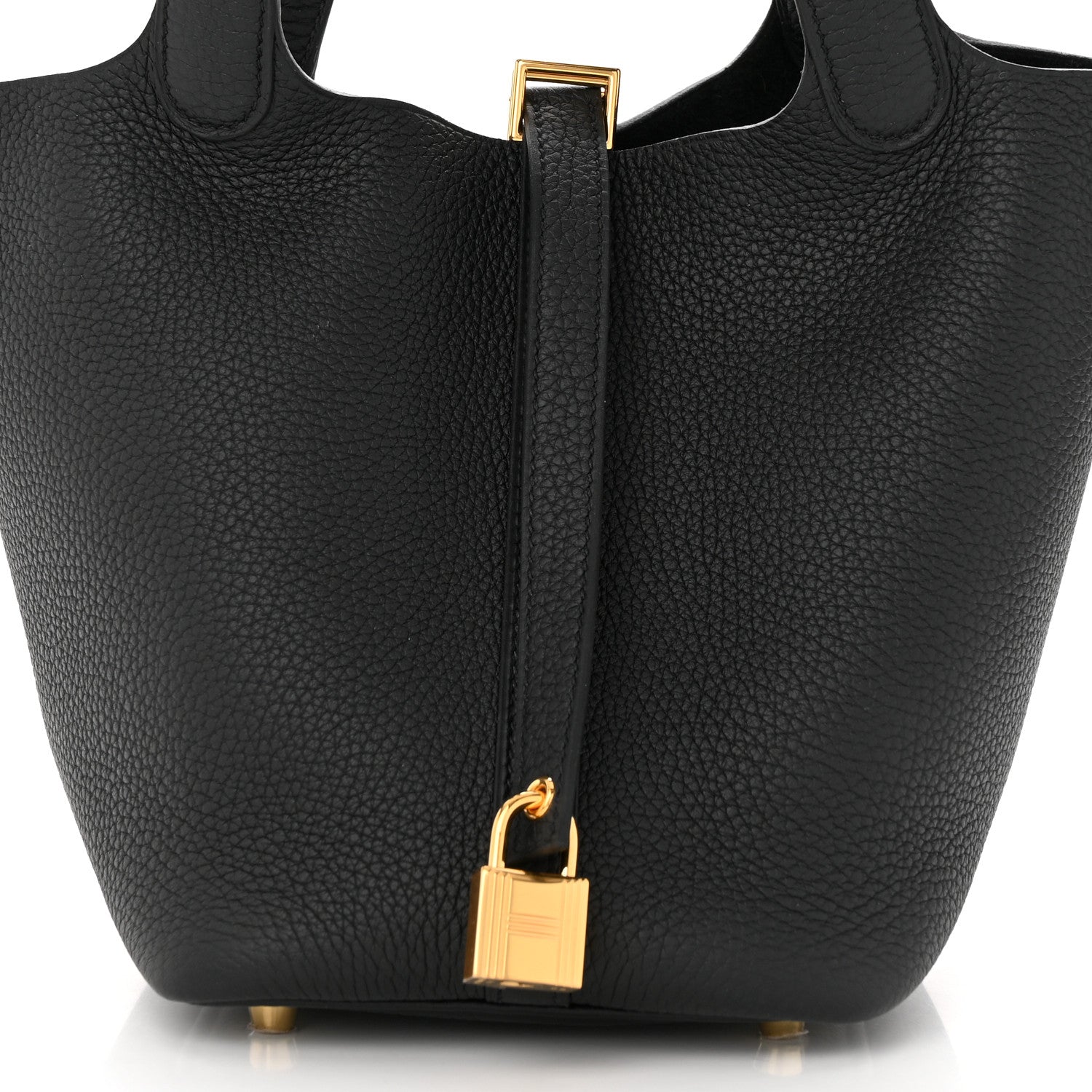 Hermes Taurillon Clemence Picotin Lock 18 PM Black 8 of 10