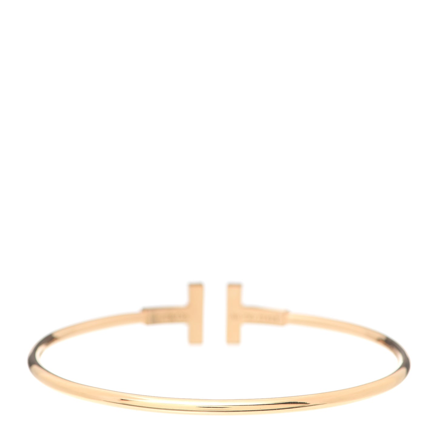 18K Yellow Gold Mother of Pearl T Wire Bracelet