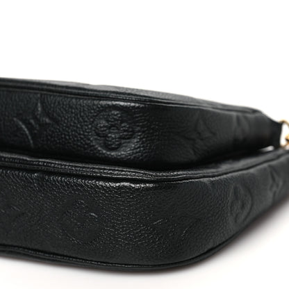 Louis Vuitton Empreinte Monogram Giant Multi Pochette Accessories Black 10 of 10