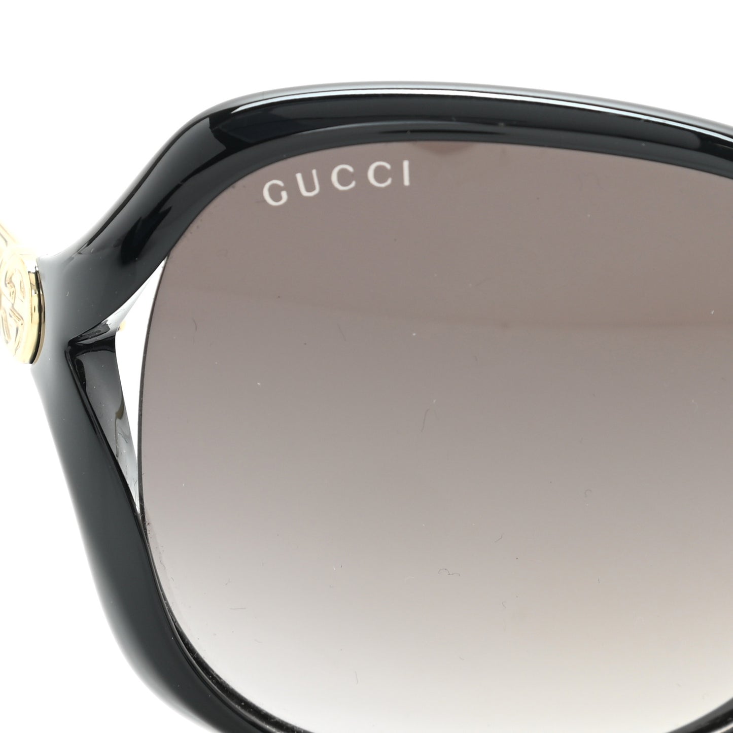 Acetate Oversized Butterfly Sunglasses GG 0076S Black