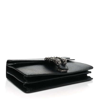 Gucci Pebbled Calfskin Small Dionysus Shoulder Bag Black 4 of 10