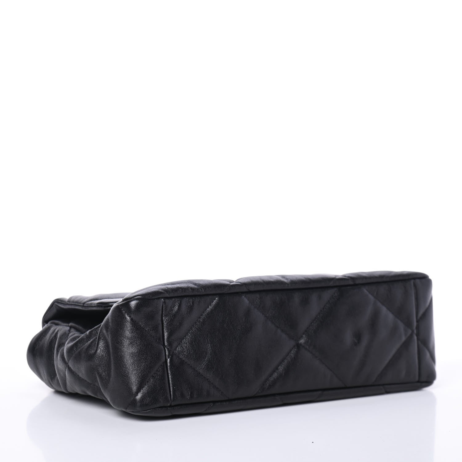 Chanel Lambskin Quilted Large Chanel 19 Flap Black 3 of 4