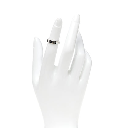 Cartier 18K White Gold Diamond 4mm LOVE Wedding Band Ring 46 3.75 4 of 8