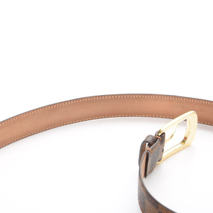 Louis Vuitton Damier Ebene 30mm Ellipse Belt 90 36 10 of 12