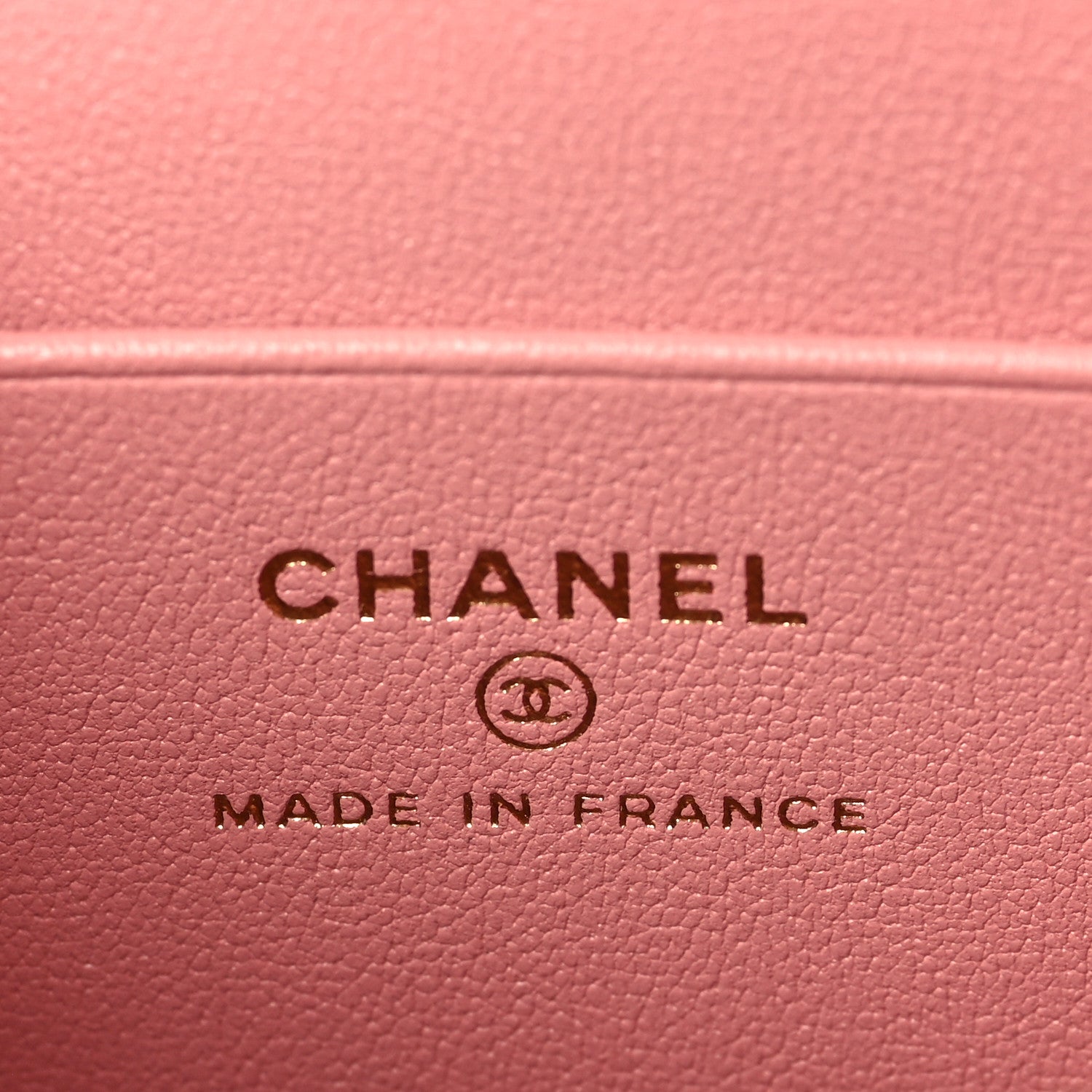 Chanel Lambskin Quilted Metal Enamel Flower Mini Top Handle Vanity Case With Chain Light Pink 6 of 11
