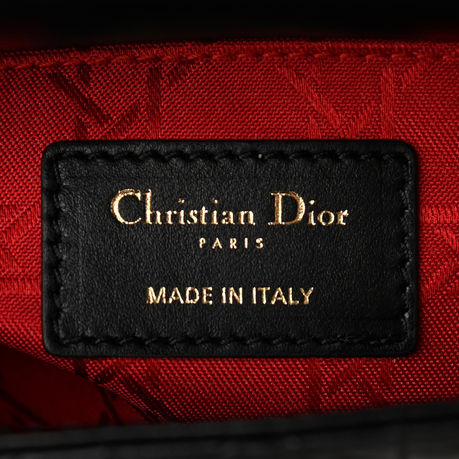 Christian Dior Lambskin Cannage Small My ABCDior Lady Dior Black 8 of 11