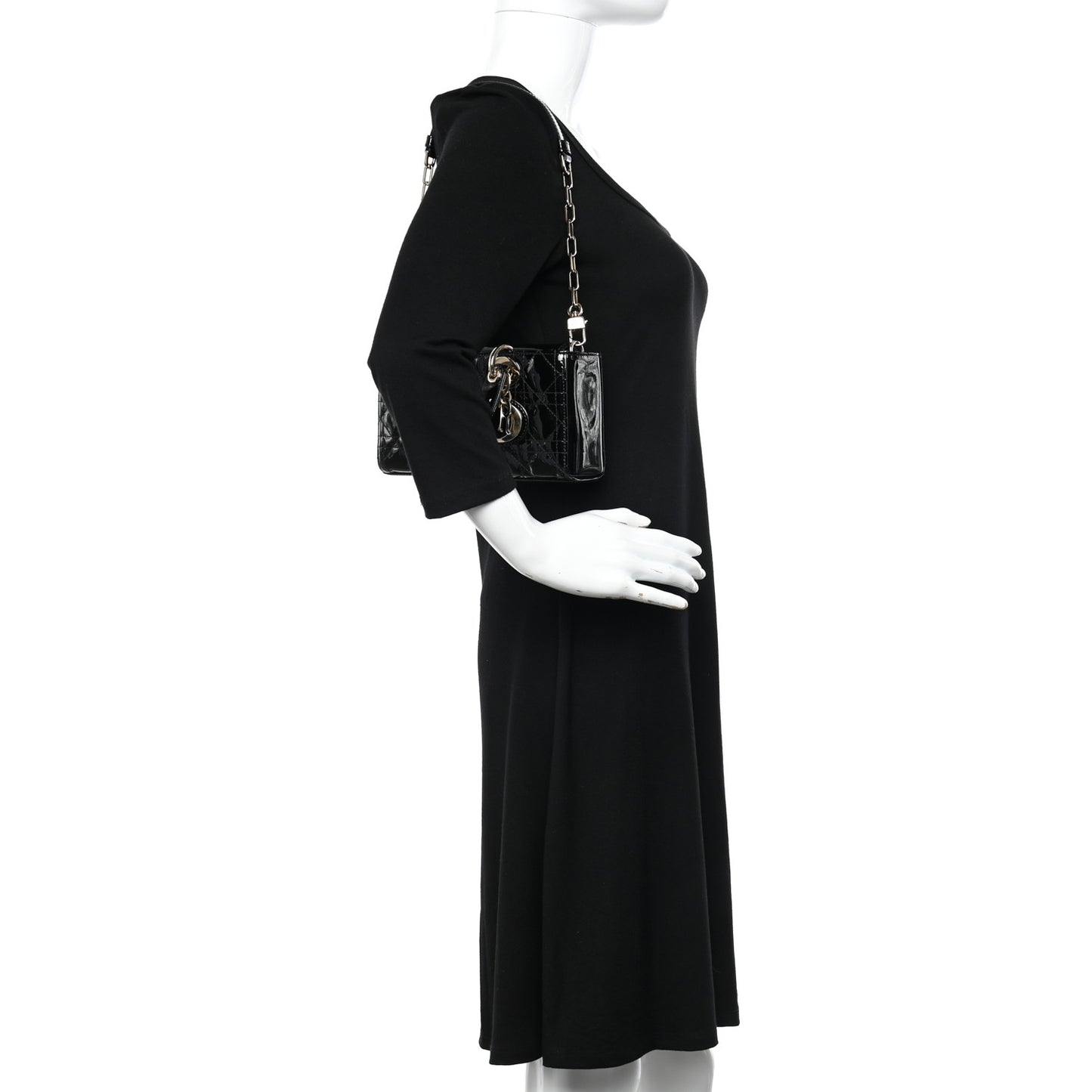 Patent Cannage Small Lady D-Joy Black