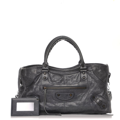 Balenciaga Agneau Classic Hardware Part Time Anthracite 1 of 11