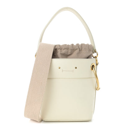 Chloe Smooth Calfskin Small Roy Bucket Bag Natural White 1 of 12