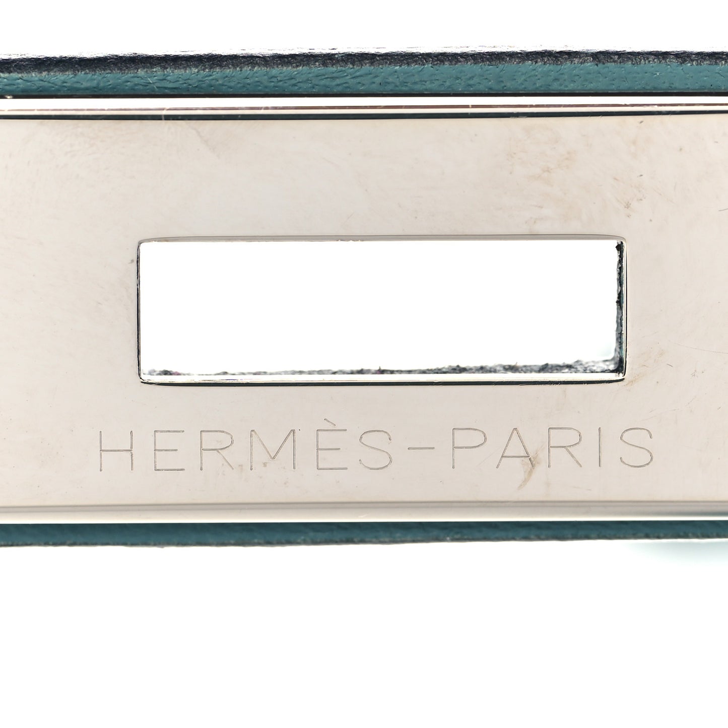 Veau Doblis Taurillon Clemence Evergrain Ghillies Kelly Retourne 32 Turquoise Ciel