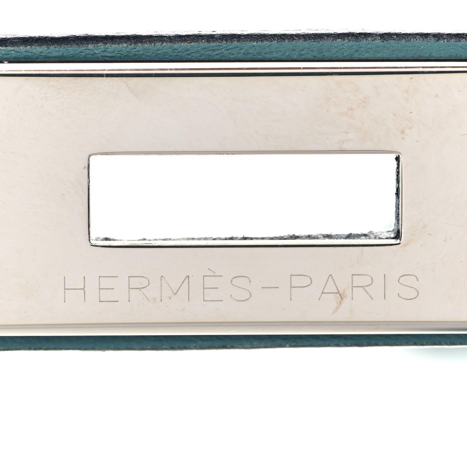 Hermes Veau Doblis Taurillon Clemence Evergrain Ghillies Kelly Retourne 32 Turquoise Ciel 31 of 38