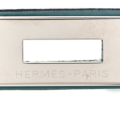 Hermes Veau Doblis Taurillon Clemence Evergrain Ghillies Kelly Retourne 32 Turquoise Ciel 31 of 38