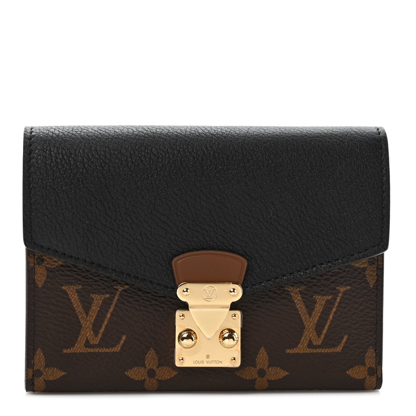 Monogram Pallas Compact Wallet NM Black