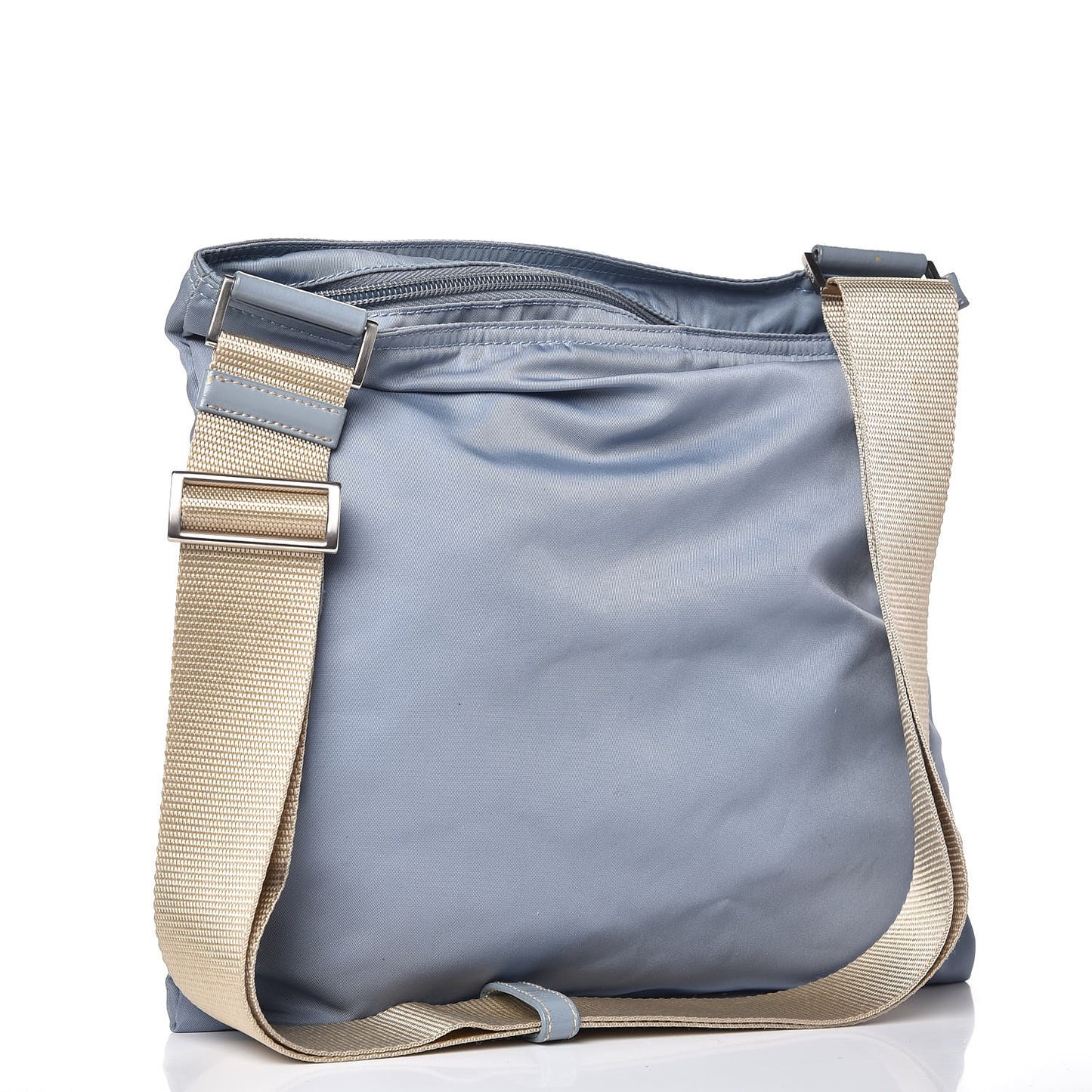 Nylon Vela Sport Flat Messenger Bag Pervinca